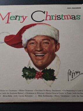 Bing Crosby – Merry Christmas VG+ Reissue MCA 15024 LP Record 1973 JINGLE BELLS